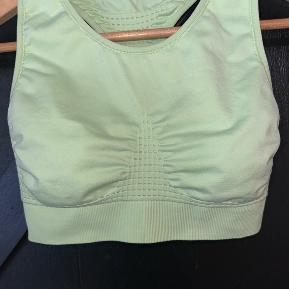 Sweaty Betty Stamina Athletic Workout Racerback Sports Bra / Utopia Green Sz M - Picture 5 of 12